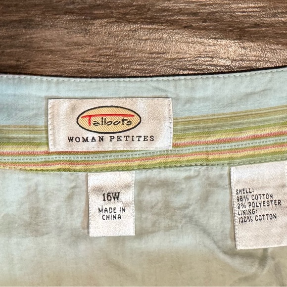 Talbots Vertical Striped Skirt Size 16W Multicolor - Picture 6 of 6